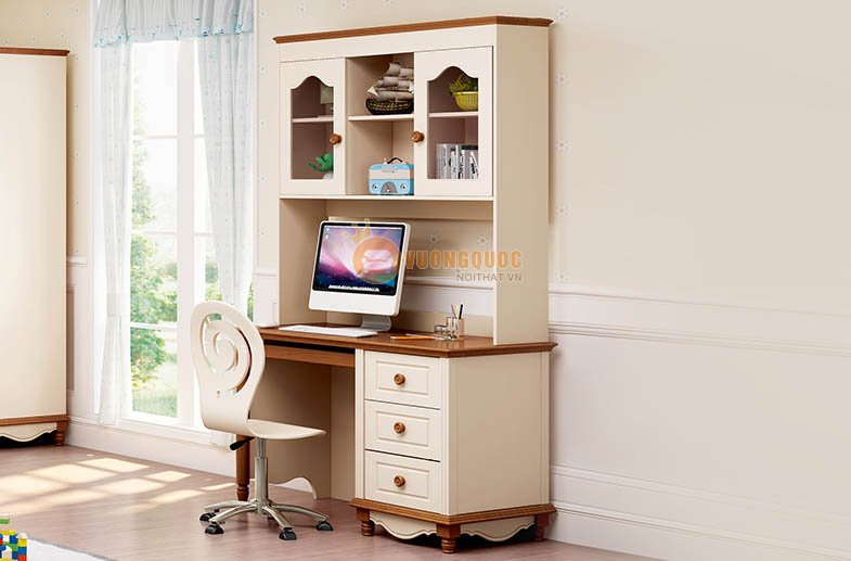Bàn học cao cấp cho bé thiết kế đơn giản hiện đại HHMD303B 